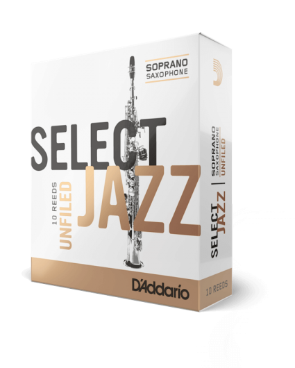 Cañas Saxofon Soprano D'addario Select Jazz Unfiled 2H