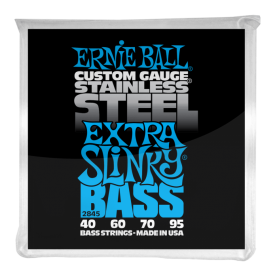 Cuerdas Ernie Ball Stainless Steel Extra Slinky Bass