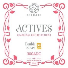 Cuerdas Knobloch Actives Double Silver CX 300ADC Media